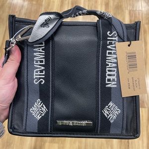 Black Steve Madden tote brand new